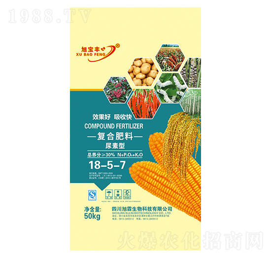 尿素型復合肥料18-5-7-旭寶豐