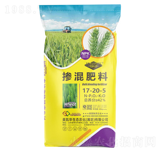 摻混肥料17-20-5-美凱華