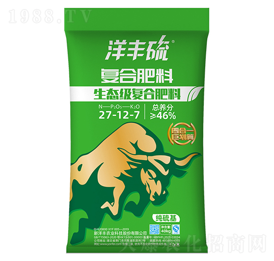 生態(tài)級復合肥料27-12-7-洋豐硫