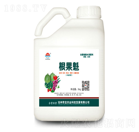 5kg根果魁含腐植酸水溶肥料-青農(nóng)奇寶