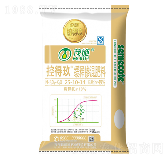 緩釋摻混肥料25-10-14-控得玖-茂施農(nóng)業(yè)