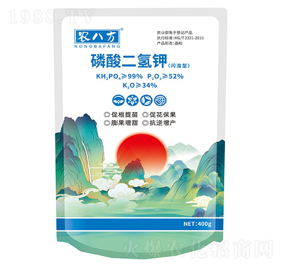 磷酸二氫鉀(閃溶型)400g-農(nóng)八方