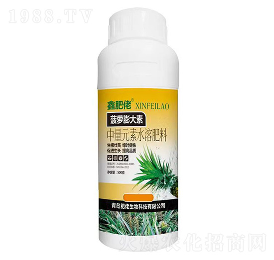 中量元素水溶肥料-菠蘿膨大產(chǎn)素-鑫肥佬-肥佬生物