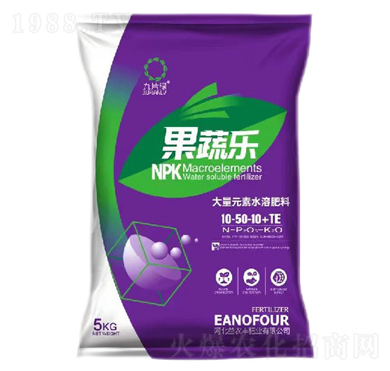 大量元素水溶肥料10-50-10+TE-果蔬樂-益農(nóng)豐肥業(yè)