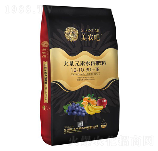 大量元素水溶肥料12-10-30+TE-美農(nóng)吧-華強(qiáng)化工集團(tuán)