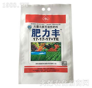 大量元素水溶肥料17-17-17+TE-肥力豐-一心化工