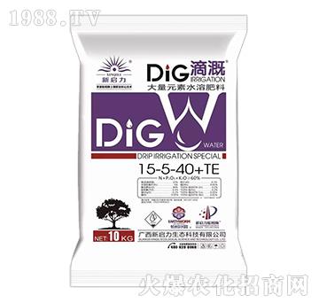 大量元素水溶肥料15-15-40+TE-新啟力