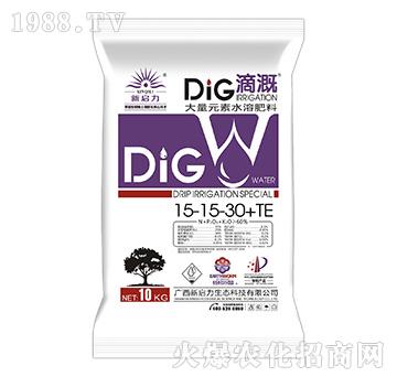 大量元素水溶肥料15-15-30+TE-新啟力