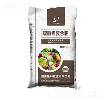 硫酸鉀復(fù)合肥料17-17-17-隆科肥業(yè)