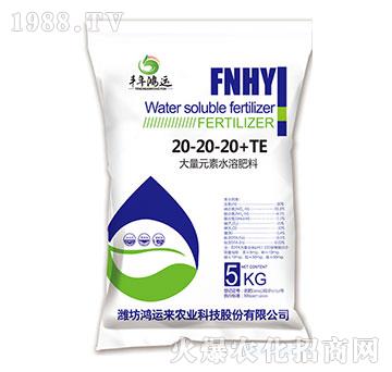 大量元素水溶肥料20-20-20+TE-豐年鴻運(yùn)