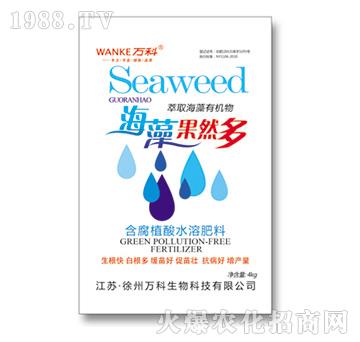 含腐植酸水溶肥料-海藻果然多-萬科