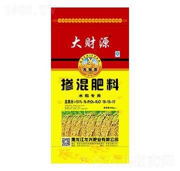 水稻專用摻混肥料19-15-17-大財源-龍興肥業(yè)