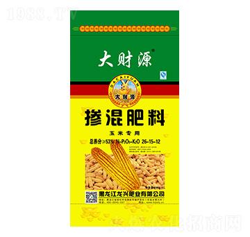 玉米專用摻混肥料26-15-12-大財(cái)源-龍興肥業(yè)