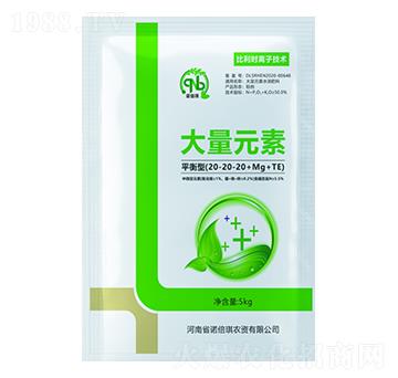 平衡型大量元素水溶肥20-20-20+Mg+TE-諾倍琪