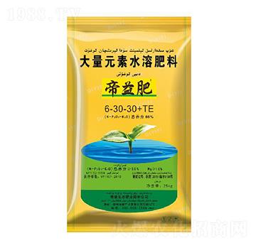 大量元素水溶肥6-30-30+TE-帝益肥