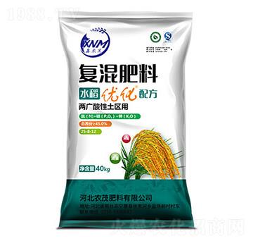 水稻專用復混肥料25-8-12-鑫農(nóng)茂