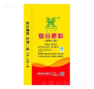 40kg復(fù)合肥料（含鉀二銨）15-39-8-祥豐