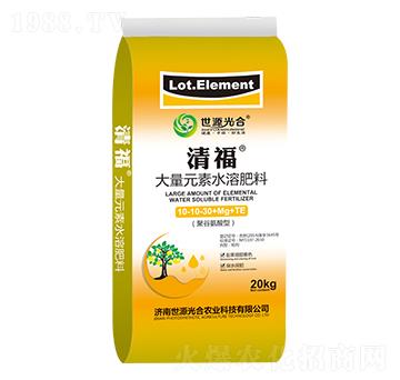 大量元素水溶肥料10-10-30+Mg+TE 清福 世源光合