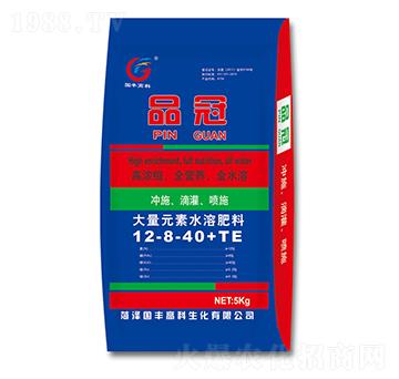 大量元素水溶肥料12-8-40品冠-國豐高科