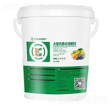 高鉀型大量元素水溶肥料11-8-39+TE-匯樸