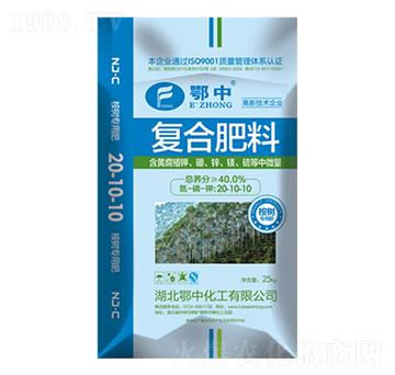 鄂中復(fù)合肥桉樹專用肥20-10-10-鄂中生態(tài)