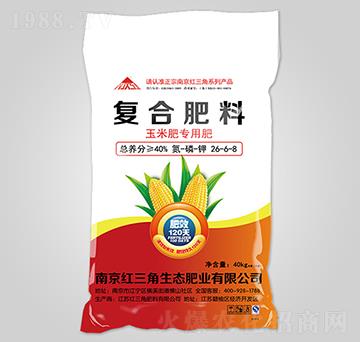 玉米專用復(fù)合肥料26-6-8-紅三角