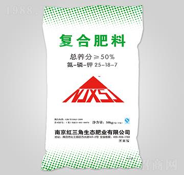 氯基復(fù)合肥料25-18-7-紅三角