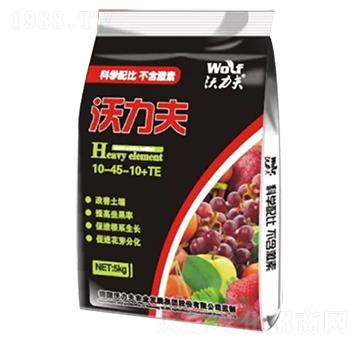 大量元素水溶肥料10-45-10+TE-道力紅-沃力夫