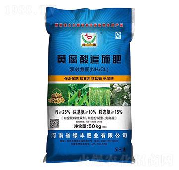 25%雙效氮肥-黃腐酸追施肥-綠豐肥業(yè)