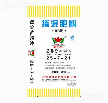 摻混肥料25-7-21-利爾達(dá)