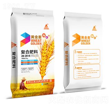 復(fù)合肥料20-20-8-黃金麥-紅三角大化