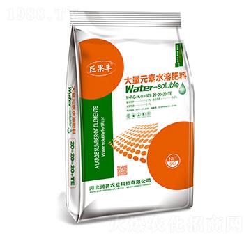 大量元素水溶肥料20-20-20+TE-巨果豐-潤茗農(nóng)業(yè)