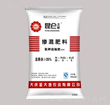 35%氮鉀追施摻混肥料30-0-5-昆侖之美-永利肥業(yè)