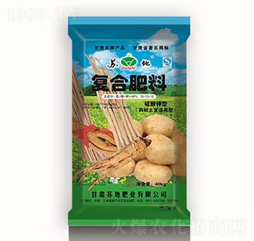 40%藥材土豆專用復(fù)合肥料15-13-12-蘇地肥業(yè)