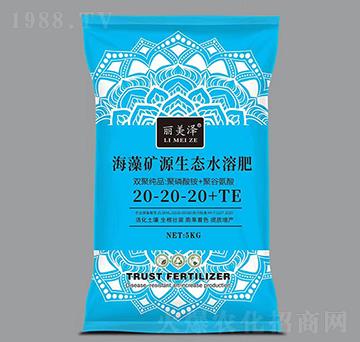 海藻礦源生態(tài)水溶肥20-20-20+TE-麗美澤-中農恒大