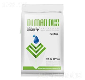 滴滿多大量元素水溶肥10-53-10+TE-禾迪