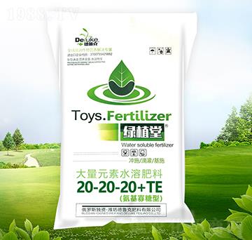 氨基寡糖型大量元素水溶肥料20-20-20+TE-綠植堂-德魯克