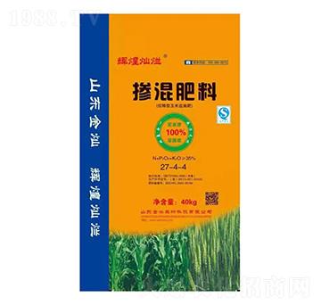 玉米專用控釋型摻混肥料27-4-4-輝煌燦爛-金燦生物