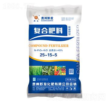 玉米適用硫酸鉀型復合肥料25-15-5-黔發(fā)化肥