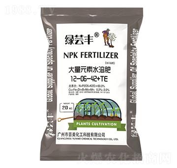 高鉀型大量元素水溶肥料12-06-42+TE-綠蕓豐-創(chuàng)信聯(lián)豐