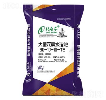 高氮型大量元素水溶肥料30-10-10+TE-托普農(nóng)-創(chuàng)信聯(lián)豐