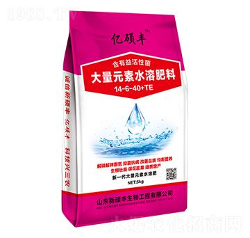 大量元素水溶肥料14-6-40+TE-億碩豐-新碩豐生物