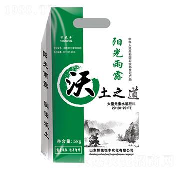 大量元素水溶肥20-20-20+TE-沃土之道-恒豐農(nóng)化