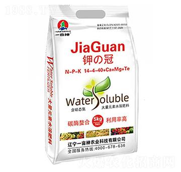 大量元素水溶肥14-4-40+Ca+Mg+TE-鉀冠-一畝神