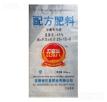 45%小麥專用配方肥25-12-8-農(nóng)家興