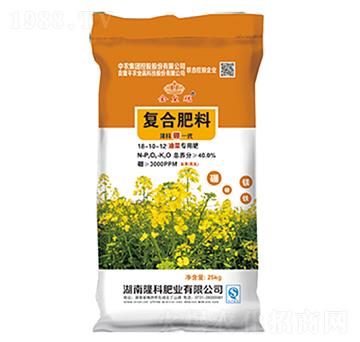 金皇冠牌復(fù)合肥（油菜專用肥）18-10-12-隆科農(nóng)資