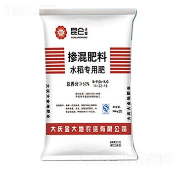 水稻專用摻混肥料14-22-16-昆侖之美-永利科技