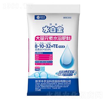 大量元素水溶肥料8-10-32+TE-水白金-澳特爾