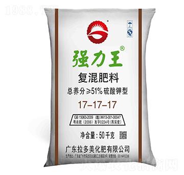 硫酸鉀型復合肥料17-17-17-強力王-拉多美