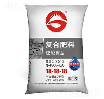 硫酸鉀型復(fù)合肥料18-18-18-新G-拉多美